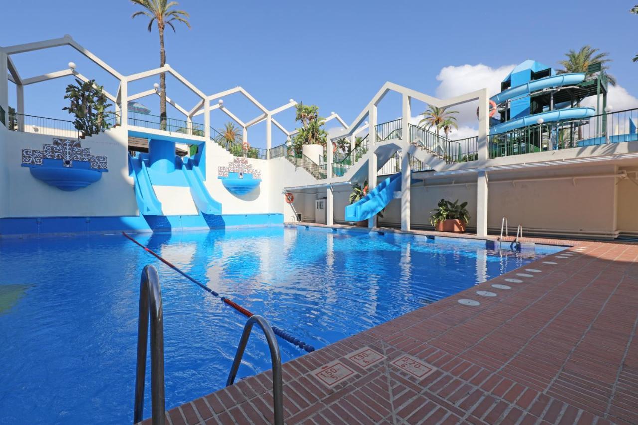 074 - Fabulous Sea View Apartment In Benal Beach Complex Benalmádena Exterior foto
